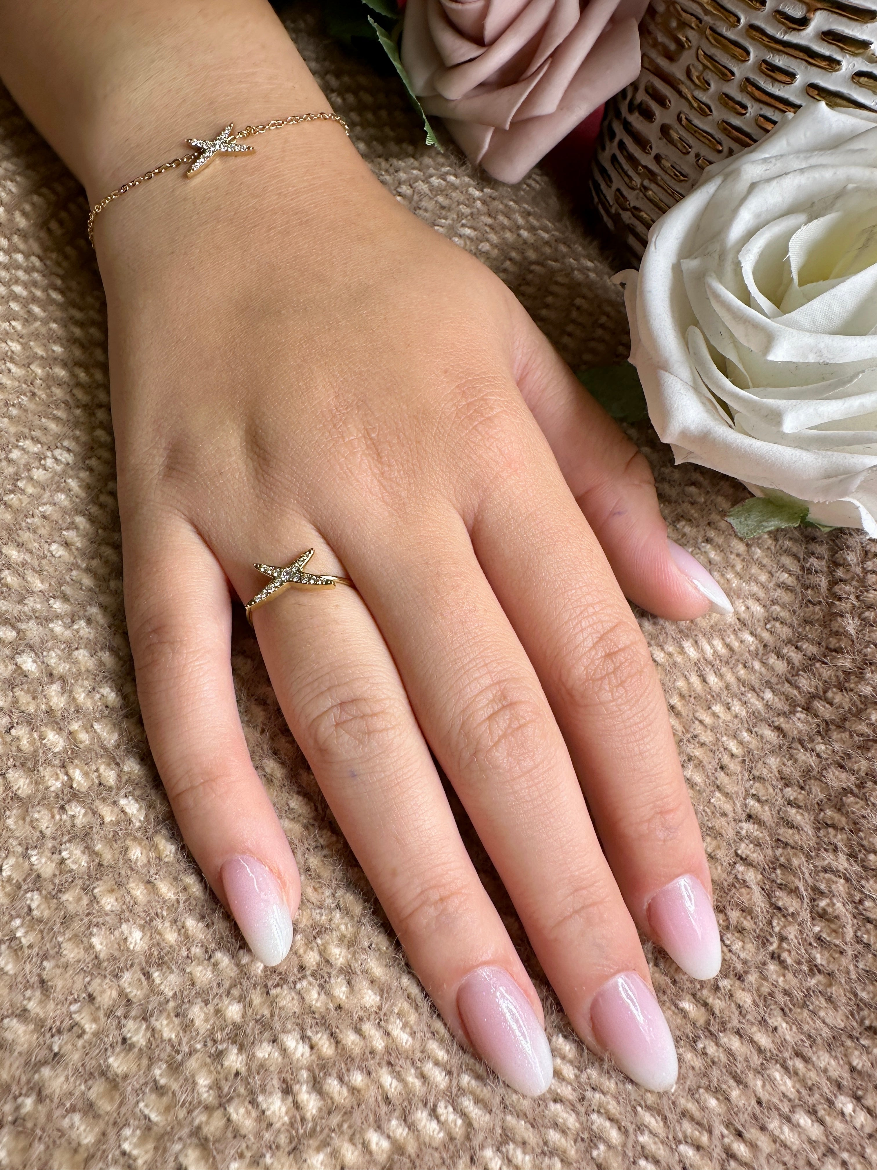 Bague Mathilde foré